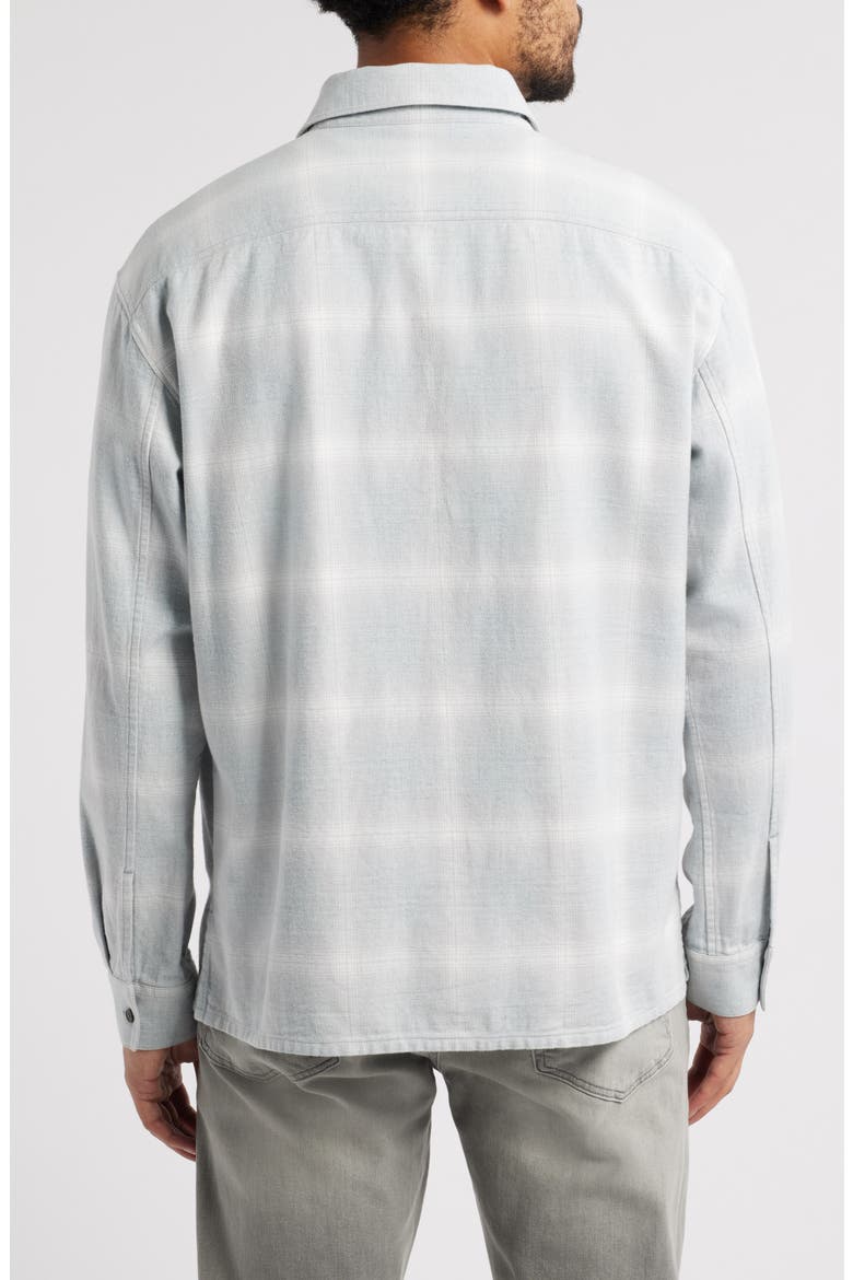 Plaid Overshirt, Alternate, color, LIGHT BLUE PLAID