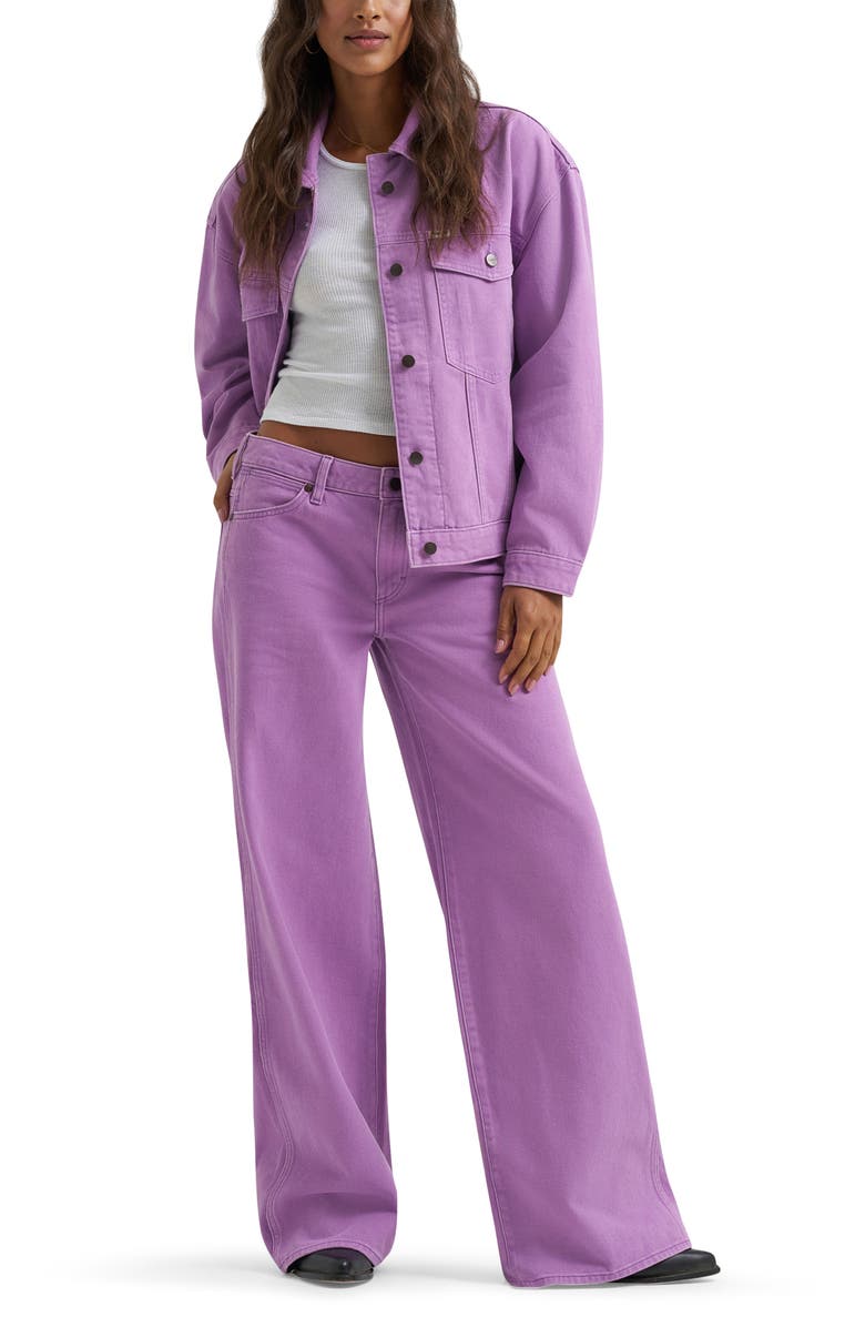 Wrangler Worldwide Mid Rise Wide Leg Jeans, Alternate, color, 