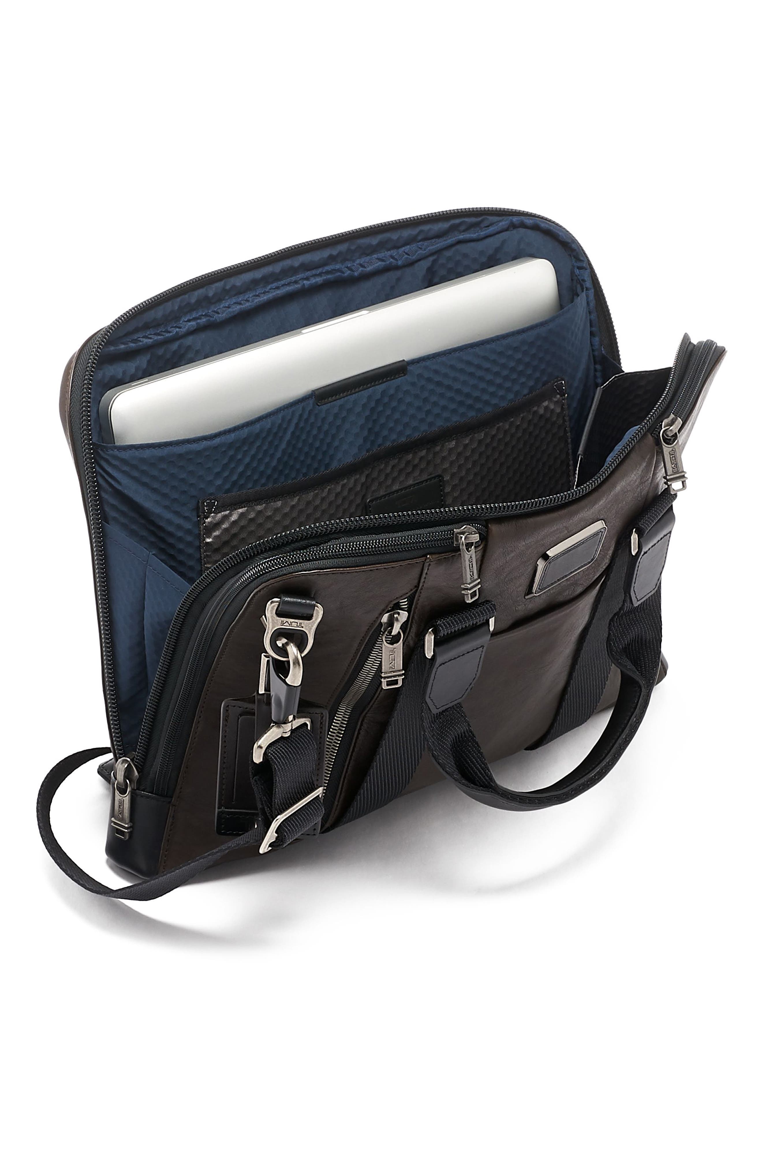 TUMI Alpha Bravo Aviano Slim Briefcase, Alternate, color, 