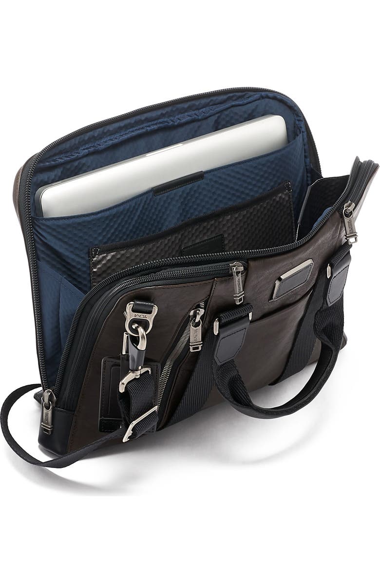TUMI Alpha Bravo Aviano Slim Briefcase, Alternate, color,