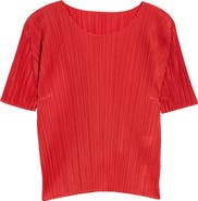 プリーツプリーズ　NEW COLORFUL BASICS 3 Pleats Please Issey Miyake New Colorful Basics 3 Pleated Top