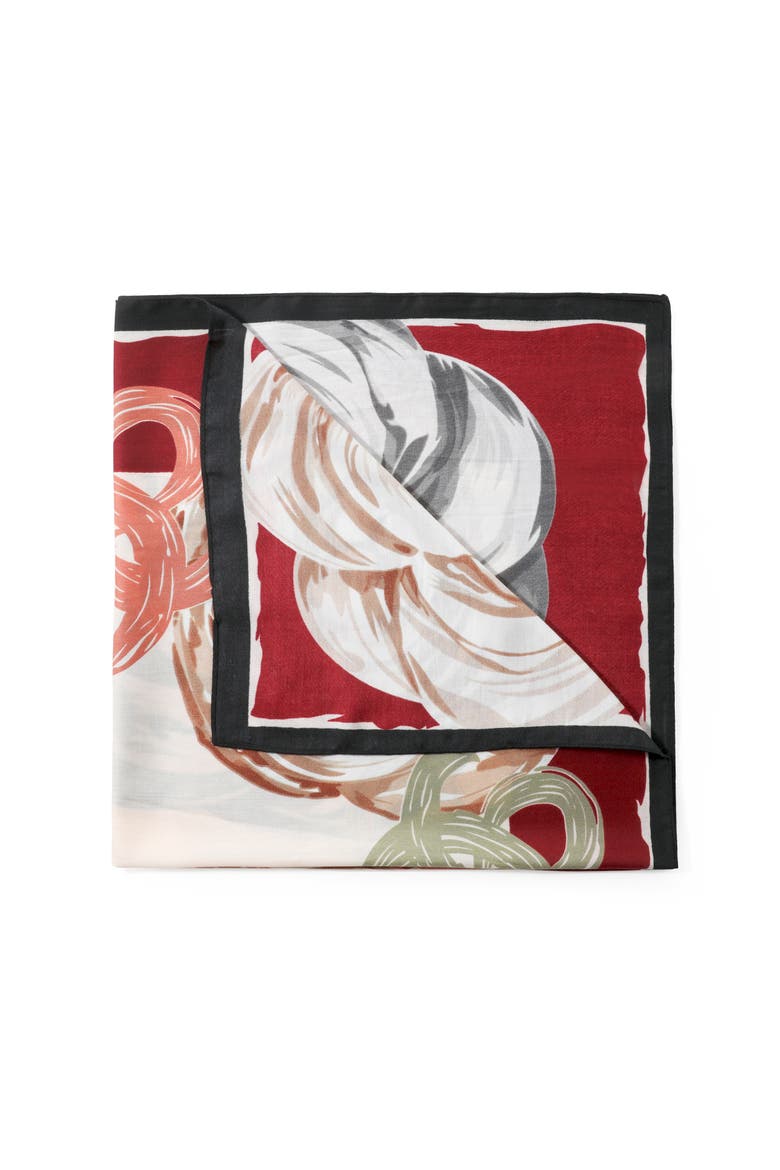 The Blair Scarf, Alternate, color, Red