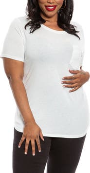 SLINK Jeans Crewneck Pocket T-Shirt