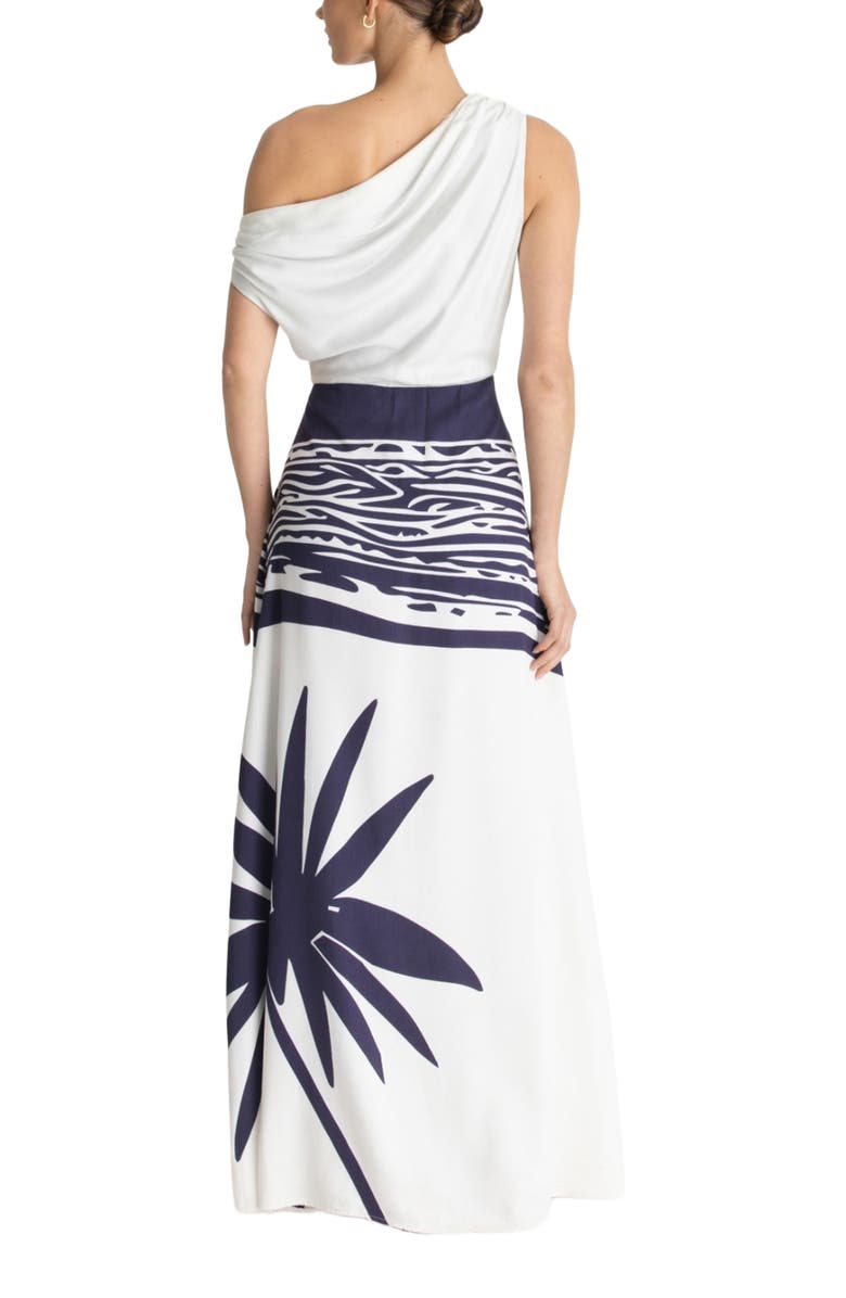 DIARRABLU Alba Dress, Alternate, color, Maja Navy