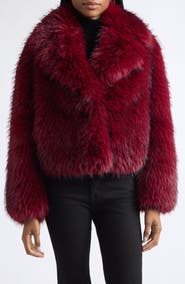 Stand Studio Samara Faux Fur Jacket