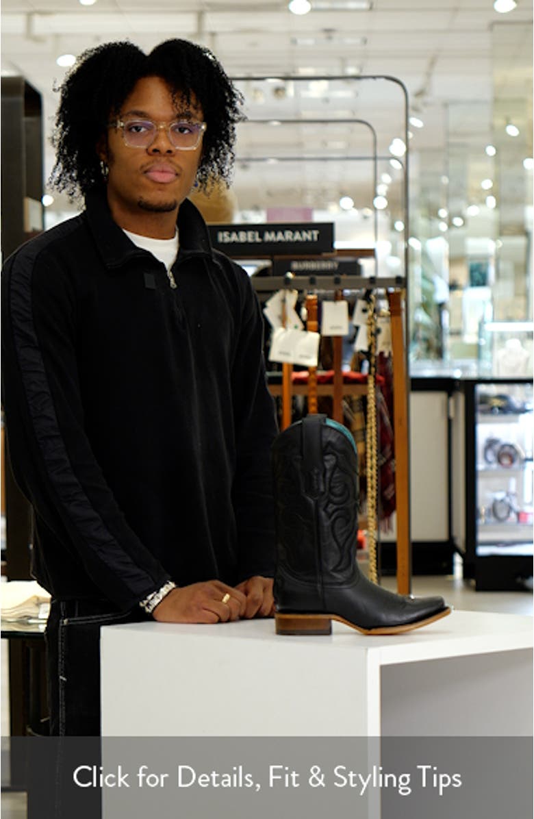 Embroidered Western Boot, sales video thumbnail