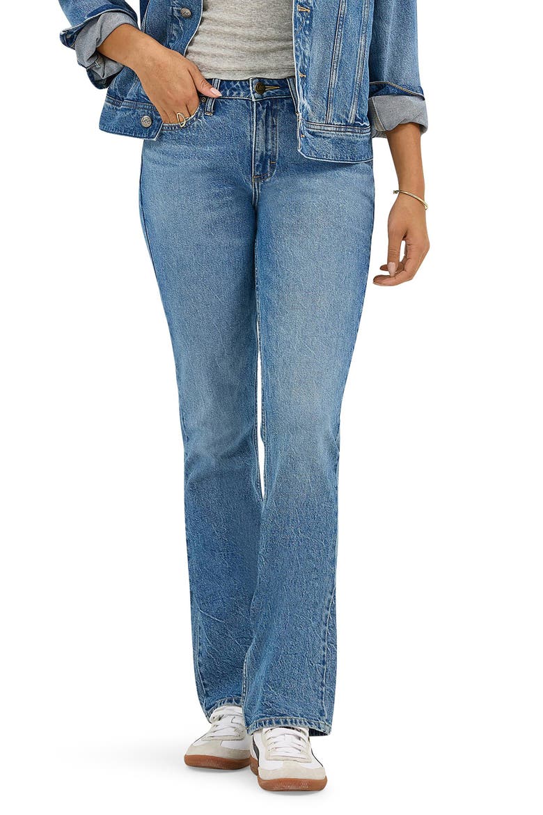 The Boot High Waist Bootcut Jeans, Main, color, FUTURE FRIEND