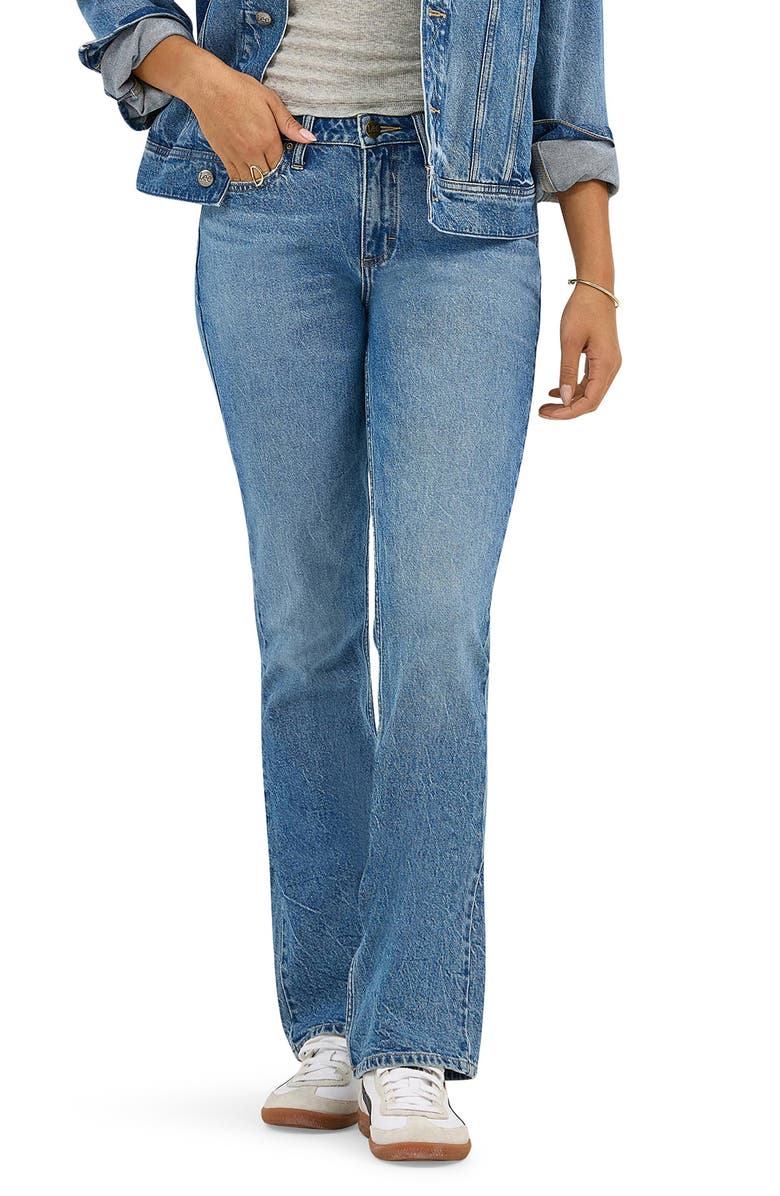 Lee The Boot High Waist Bootcut Jeans, Main, color, Future Friend