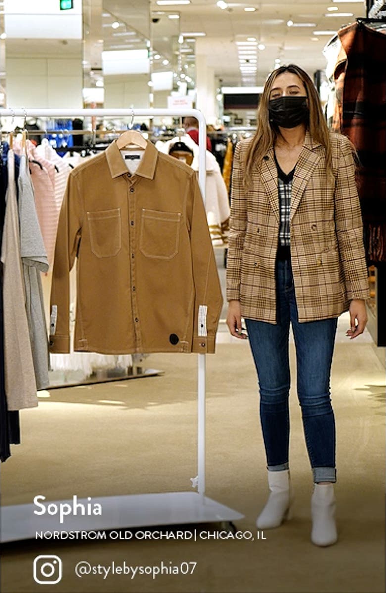 Leytun Cotton Twill Shacket, sales video thumbnail