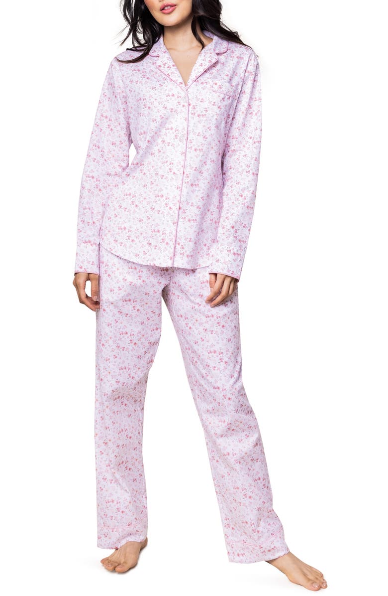 Petite Plume Dorset Floral Pajamas, Main, color,