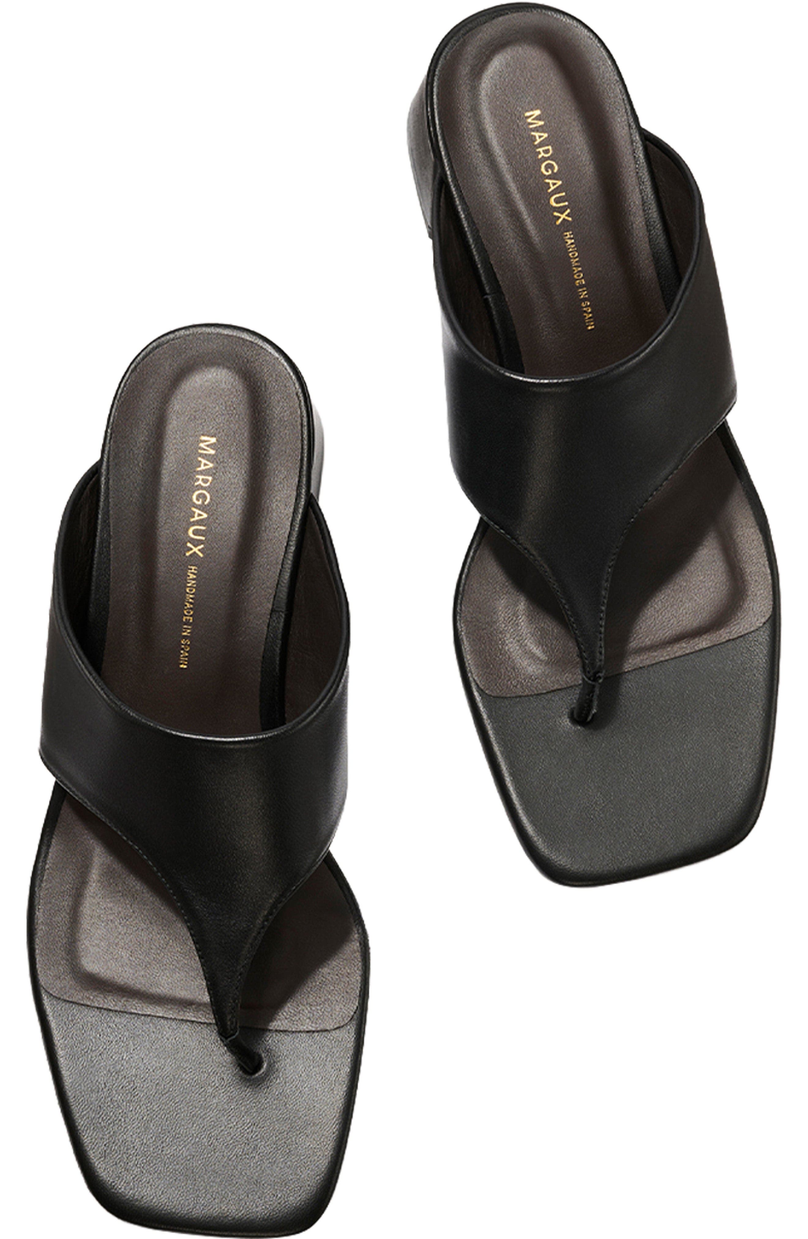MARGAUX The Deia 50 Sandal, Alternate, color, Black Nappa