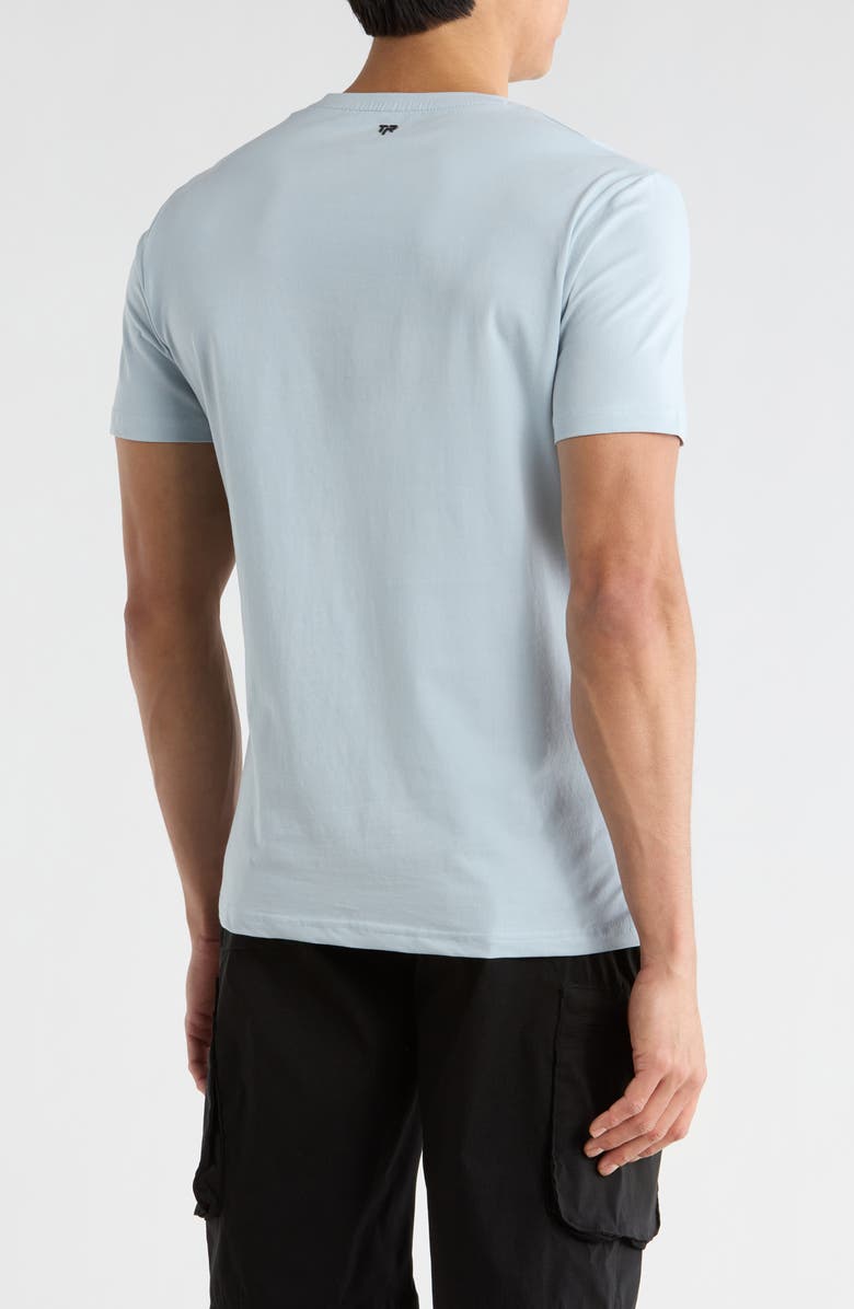 T.R. PREMIUM 3D Abstract Graphic T-Shirt, Alternate, color, Dark Blue