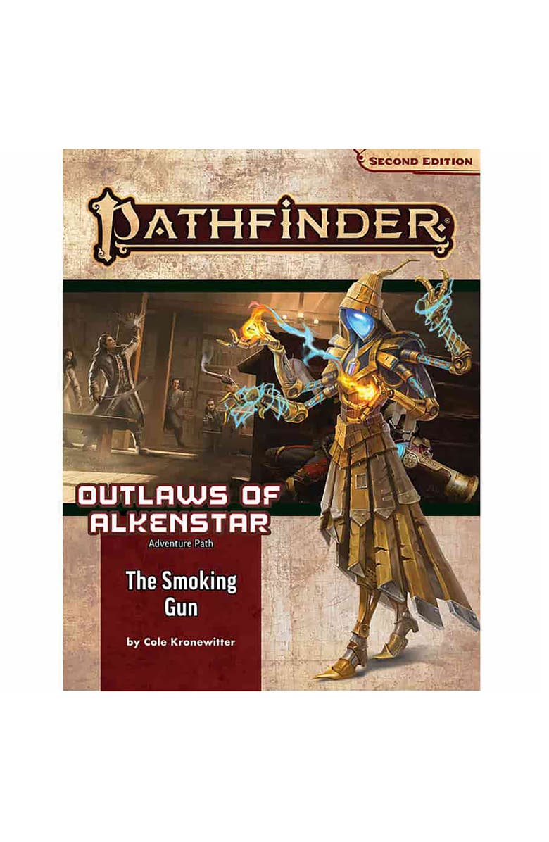 Paizo Inc. Pathfinder Adventure Path #180, The Smoking Gun, Alternate, color, 