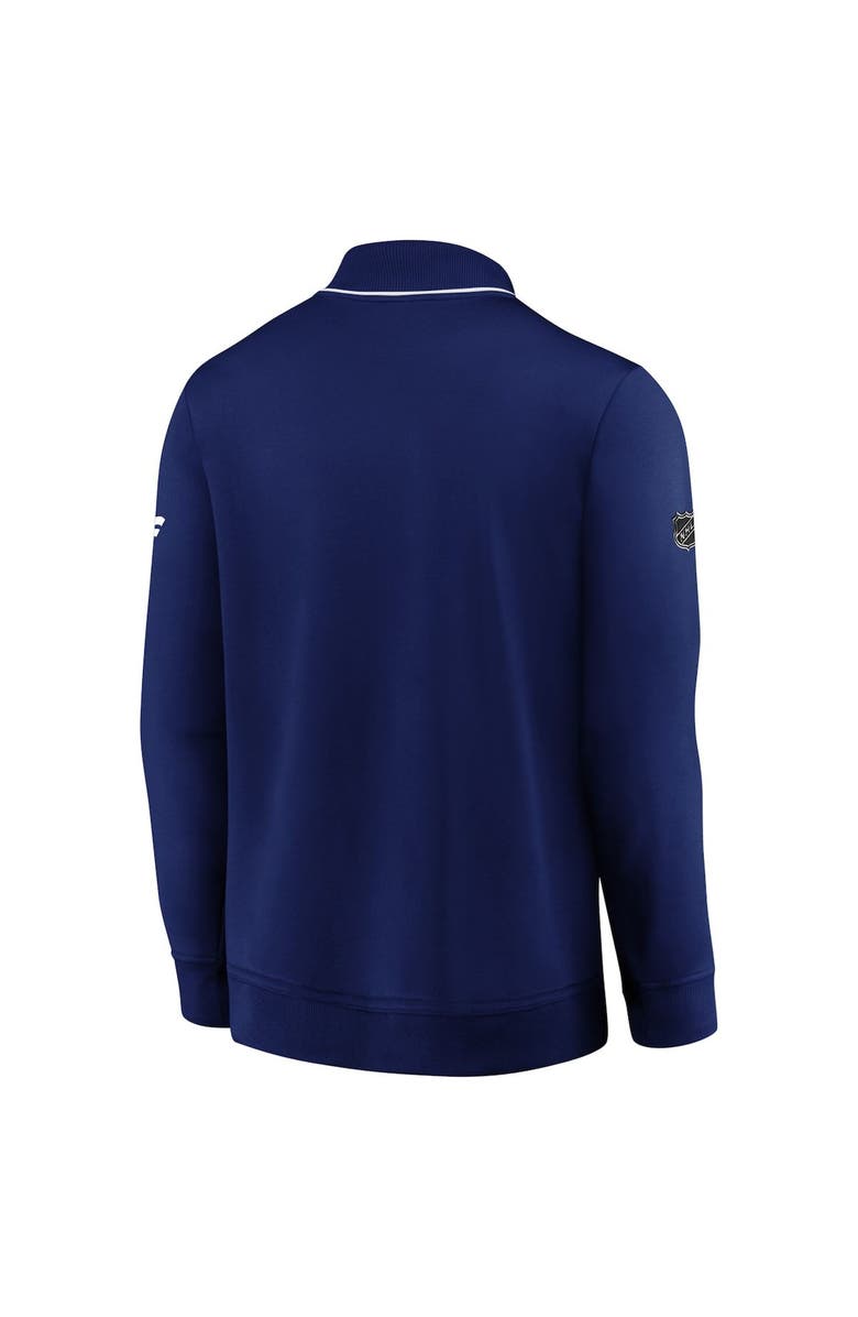 FANATICS Men's Fanatics Branded Blue Toronto Maple Leafs Authentic Pro Locker Room Full-Zip Jacket, Alternate, color,