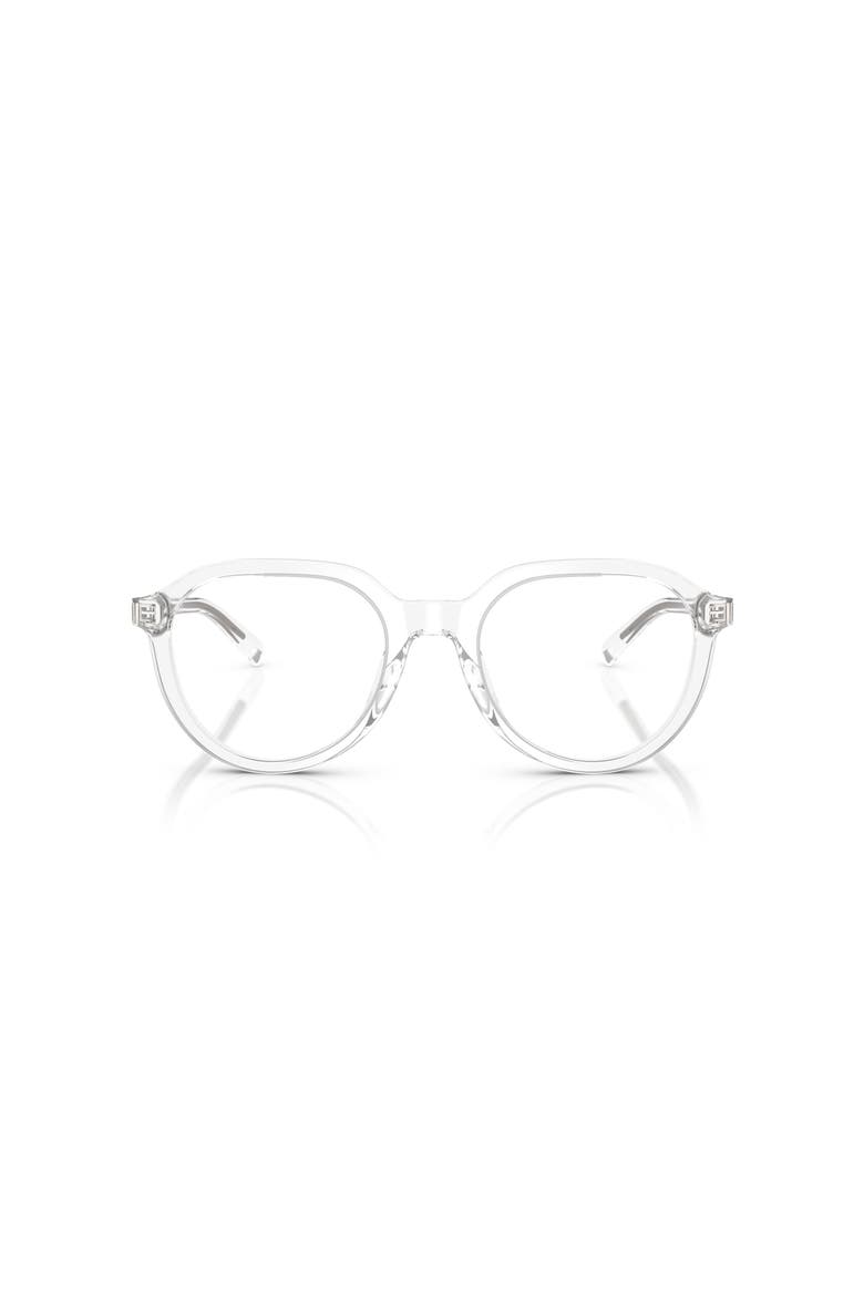 53mm Round optical glasses, Alternate, color, Transparent