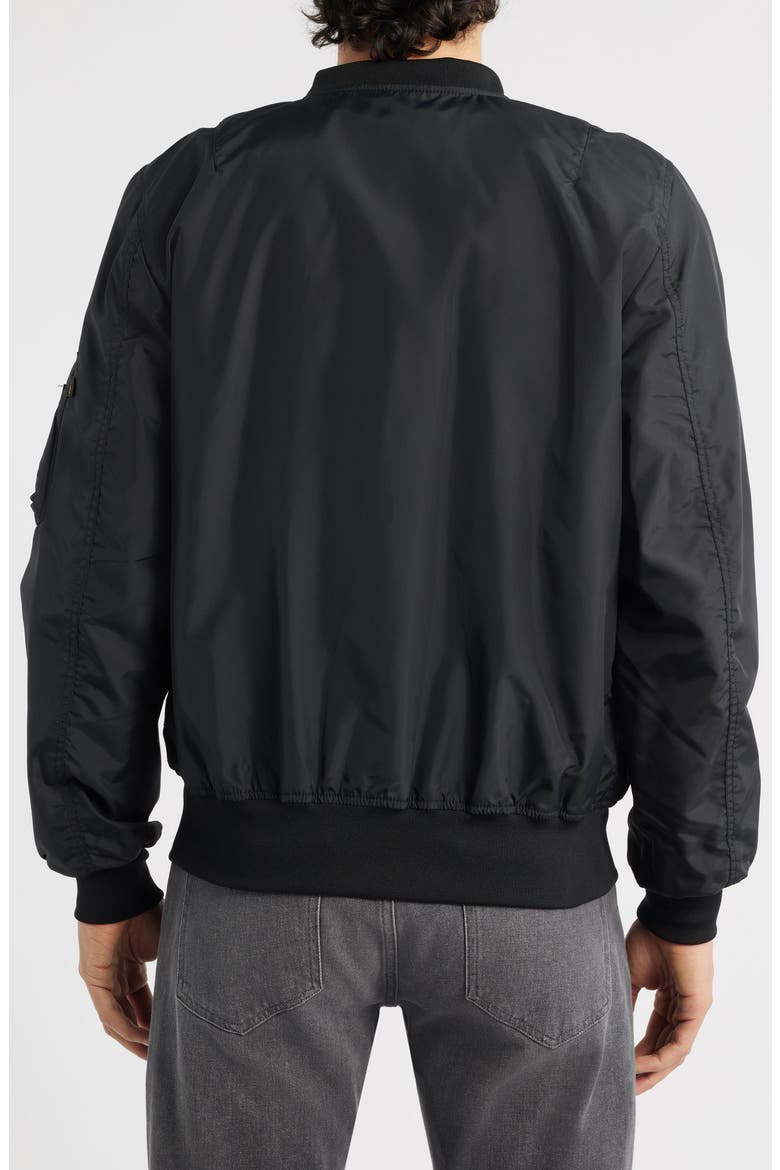 L-2B Skymaster Gen II Water Resistant Bomber Jacket, Alternate, color, BLACK