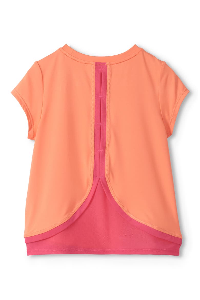 Kids' Colorblock T-Shirt, Alternate, color, ORANGE