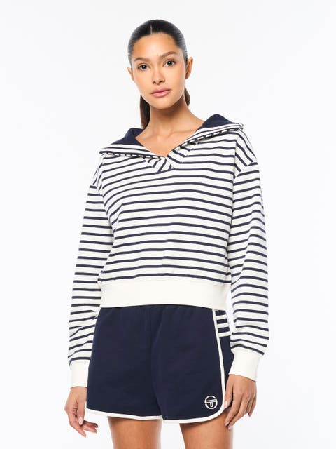 Marina Sailor Collar Sweatshirt