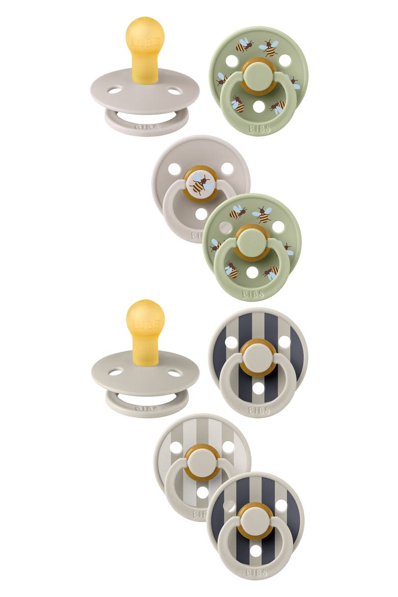 Studio Color 2-Pack Pacifier Set, Main, color, MUSHROOM/ SAGE/ SAND