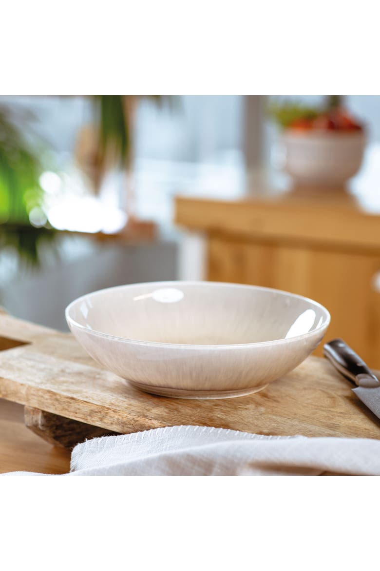 Perlemor Sand Low Serving Bowl, Alternate, color, multi