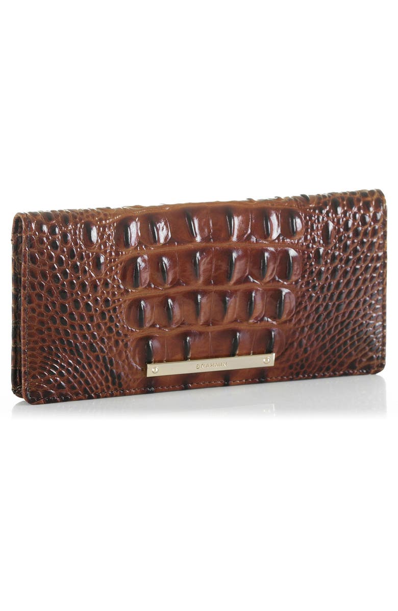 Brahmin
Ady
Croc Embossed Continental Wallet, Alternate, color, Pecan