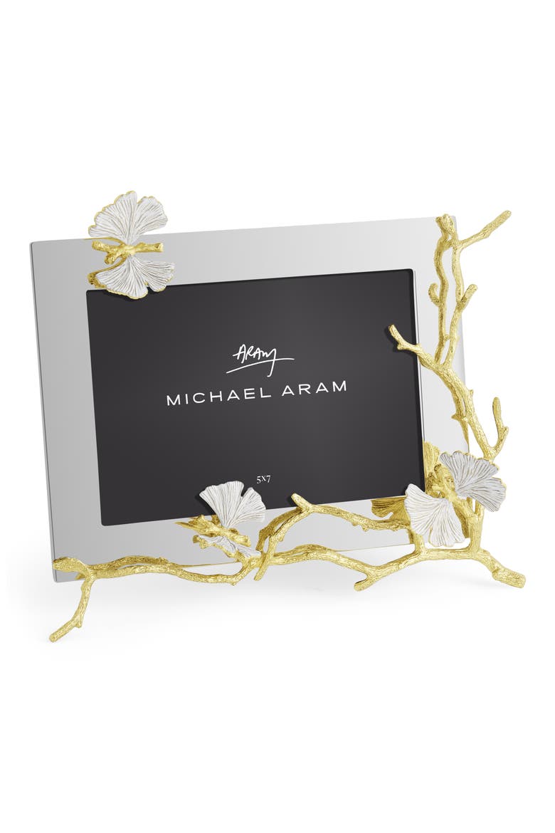 Butterfly Gold 5 x 7-Inch Picture Frame, Alternate, color, GOLD MULTI