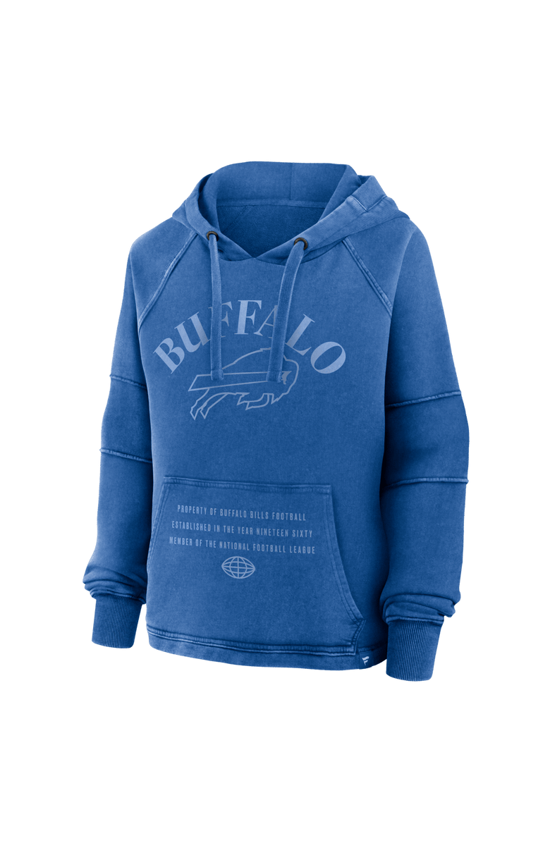 FANATICS Women's Fanatics Royal Buffalo Bills Oversized Raglan Gridiron Hoodie, Alternate, color, Royal