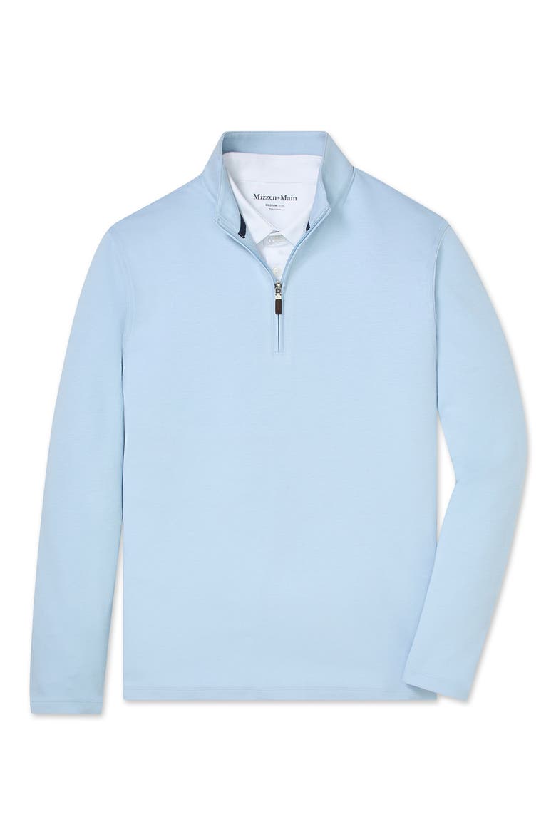 KPI Quarter Zip Pullover, Alternate, color, CLOUD BLUE