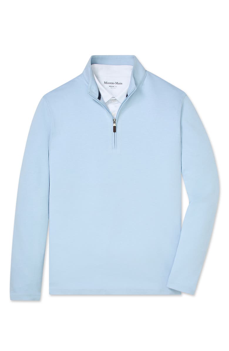 Mizzen+Main KPI Quarter Zip Pullover, Alternate, color, 