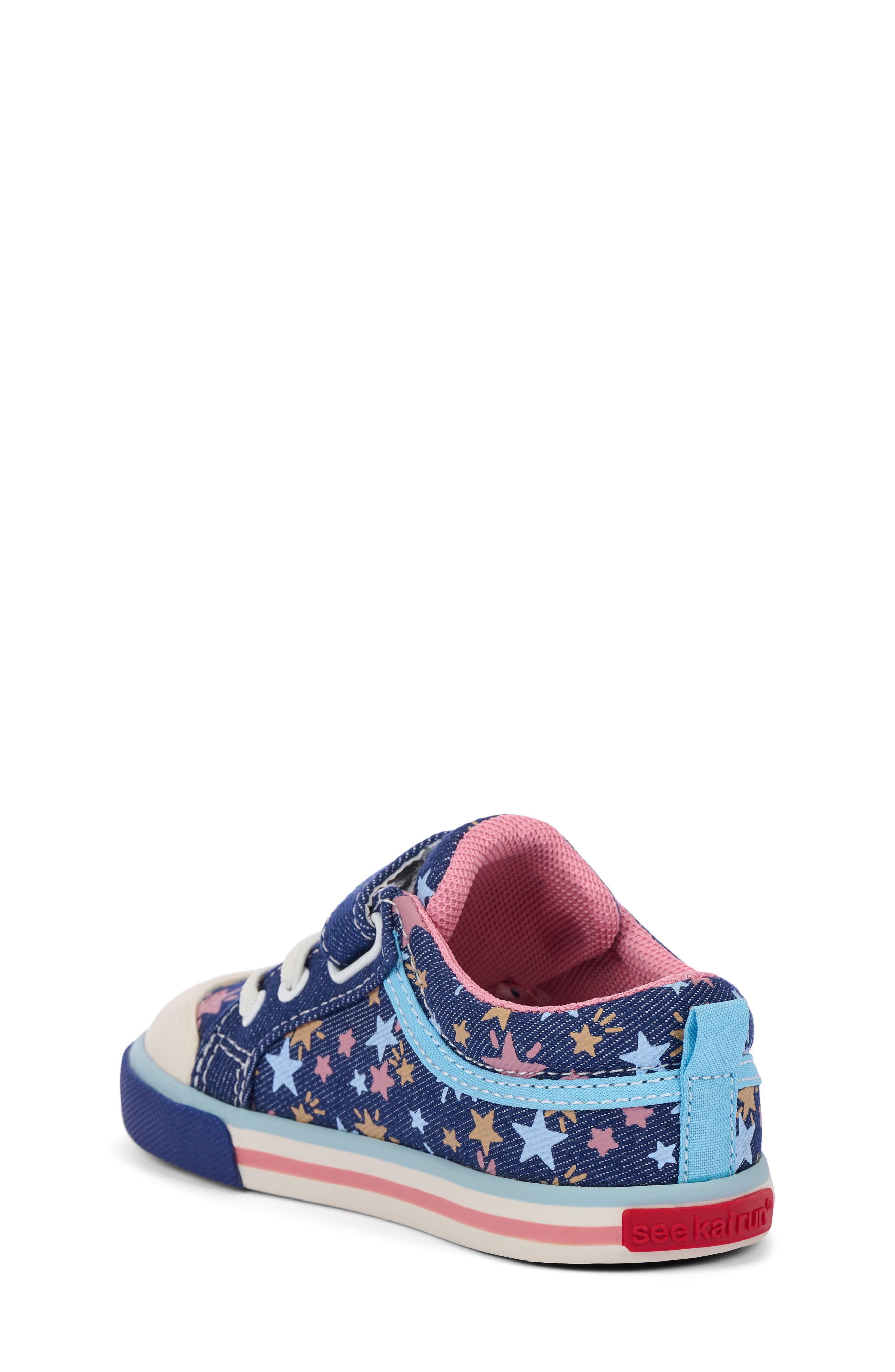 See Kai Run Kids' Kristin Sneaker, Alternate, color, Navy Denim/Stars