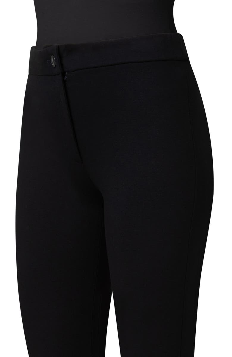 Akris Friatte Split Cuff Leggings, Alternate, color, Black