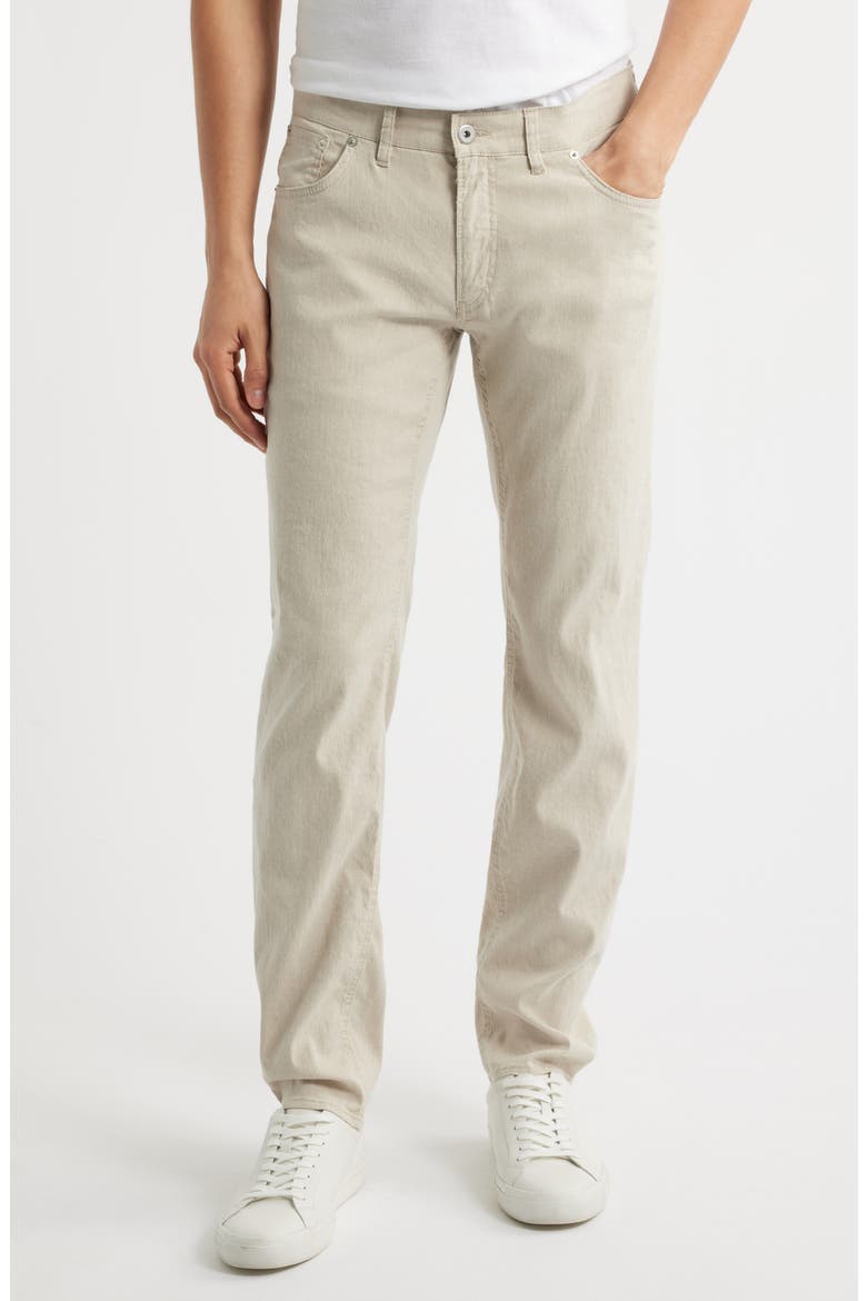 Chuck Modern Fit Linen & Cotton Pants, Main, color, SAND