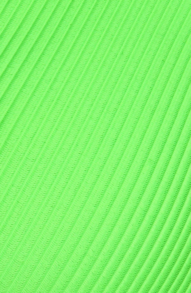 Frankies Bikinis Georgia Bikini Top, Alternate, color, Green Glow