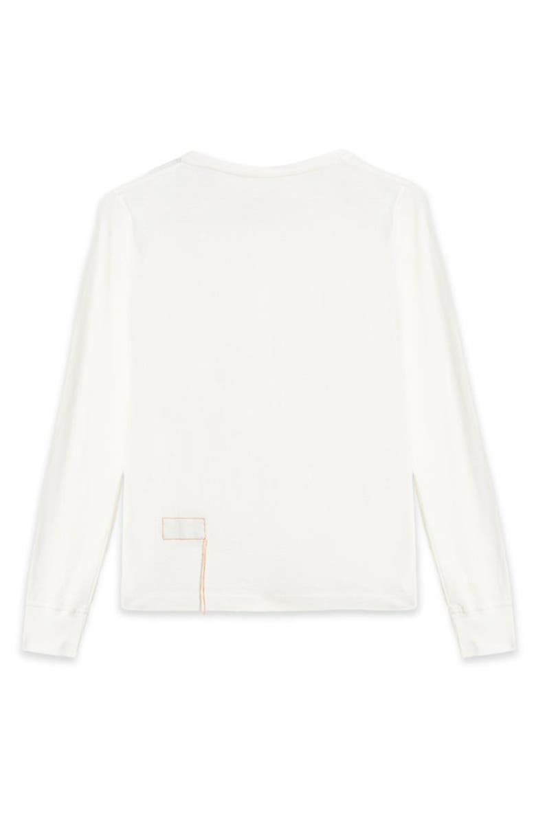 Fortela WCoralie Serafino Long Sleeve T-Shirt, Alternate, color, White