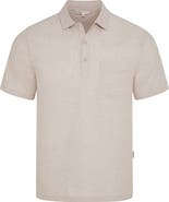 Onia Josh Linen & Cotton Blend Popover Shirt