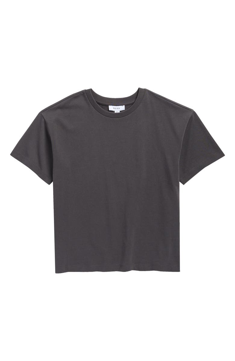 Reiss Kids' Selby Crewneck Cotton T-Shirt, Main, color, Washed Black