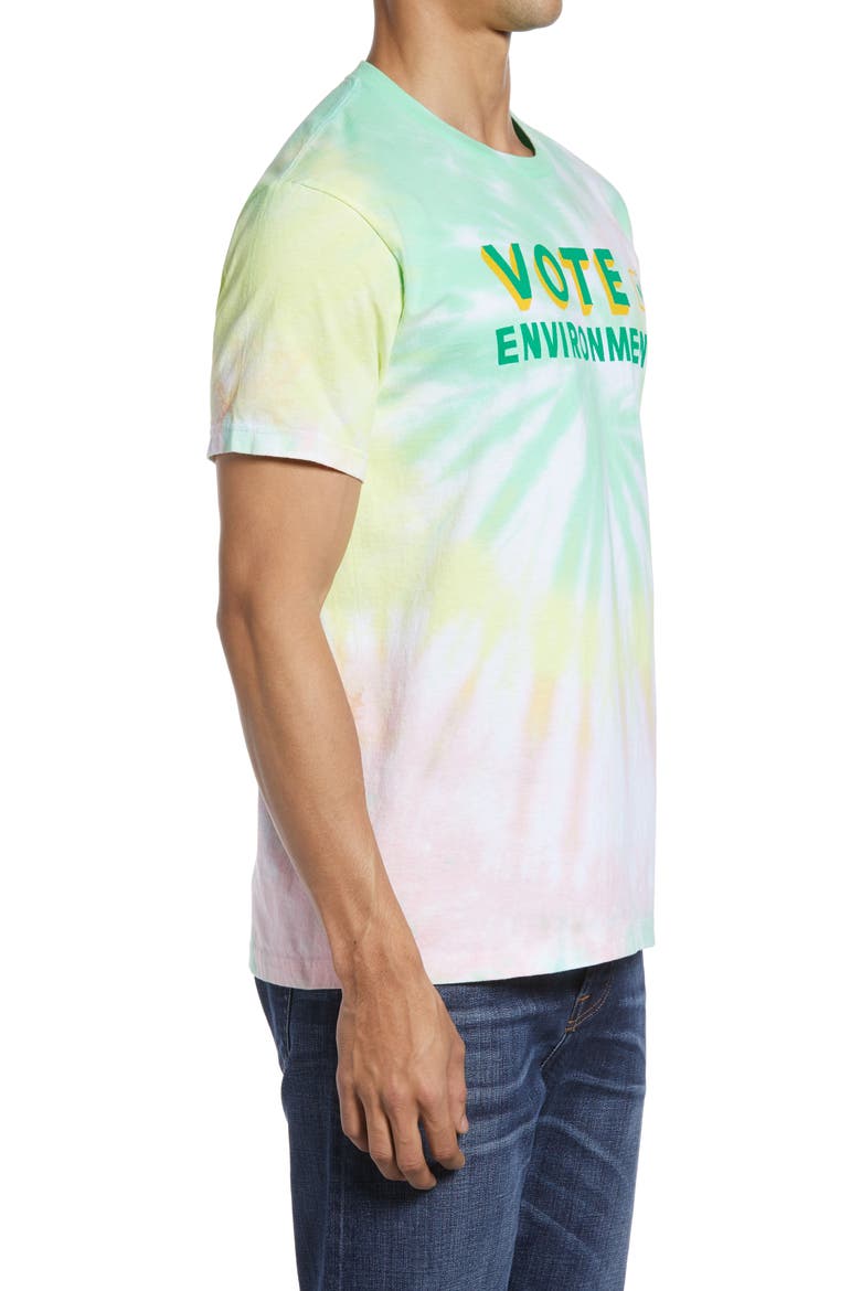 x Sierra Club Tie Dye Vote Graphic Tee, Alternate, color, TIE DYE