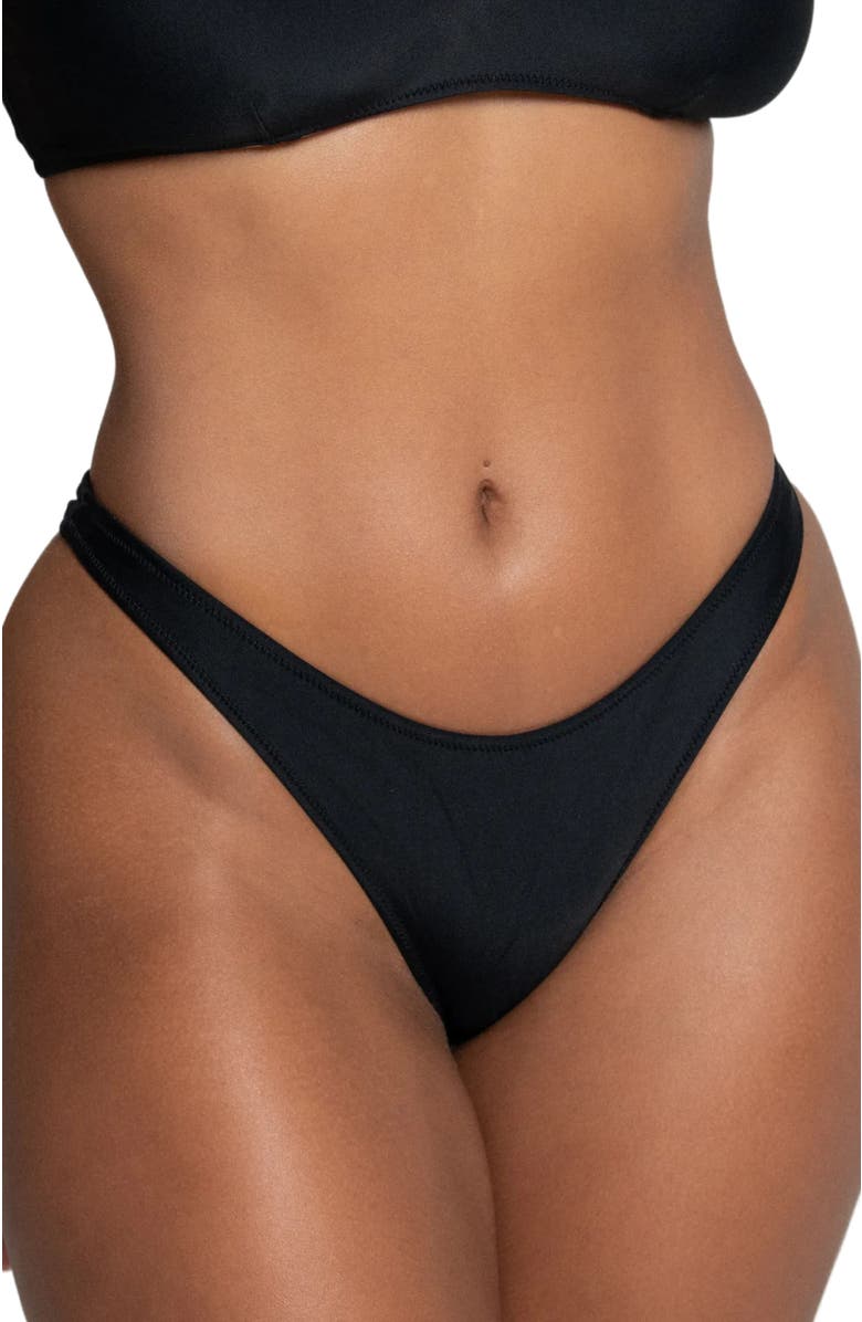 Bright Swimwear Sofie Bottom, Main, color, Black