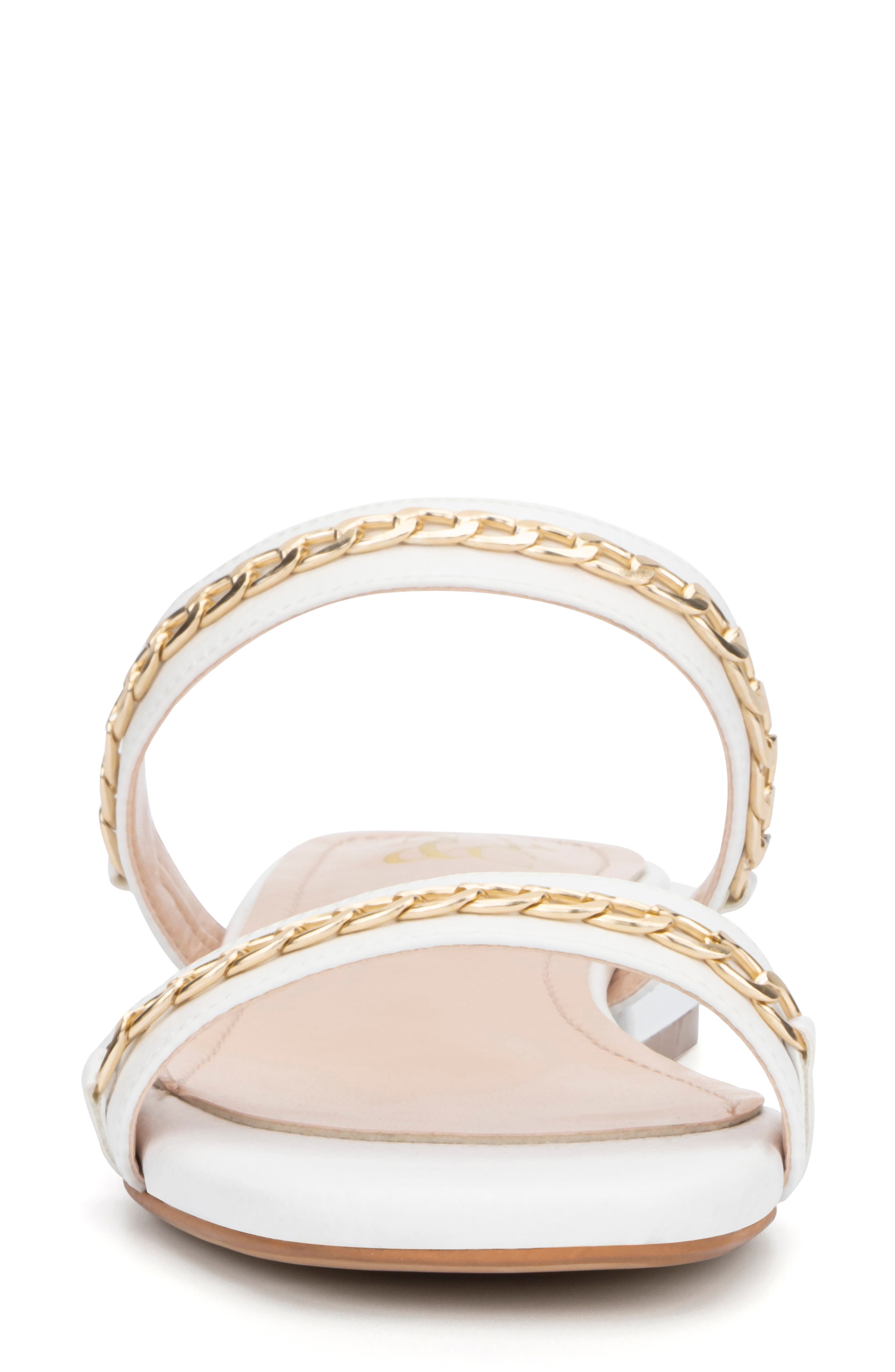 NEW YORK AND COMPANY Becki Flat Sandal, Alternate, color, 