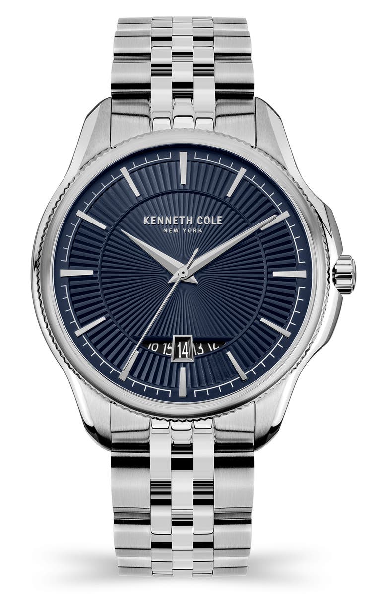 Kenneth Cole Classic Bracelet Watch, 42mm, Main, color,