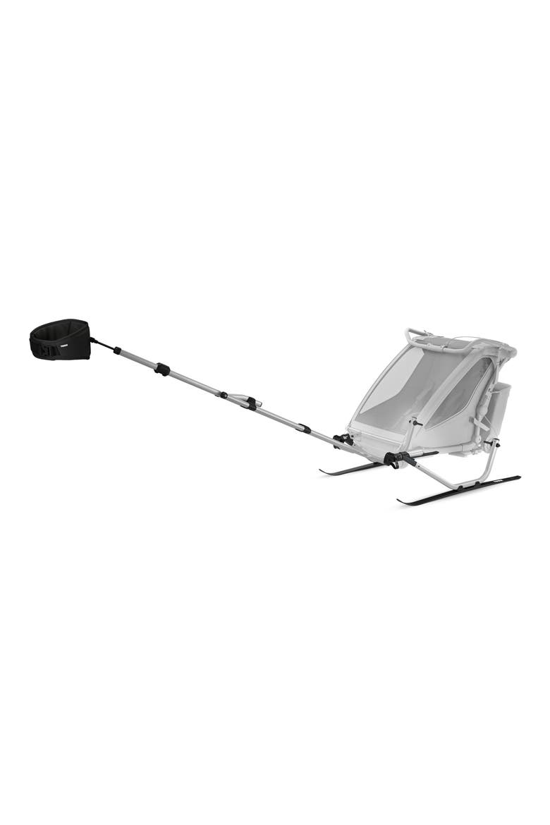 Cross-Country Ski Conversion Kit for Thule Chariot 2 Strollers, Alternate, color, BLACK