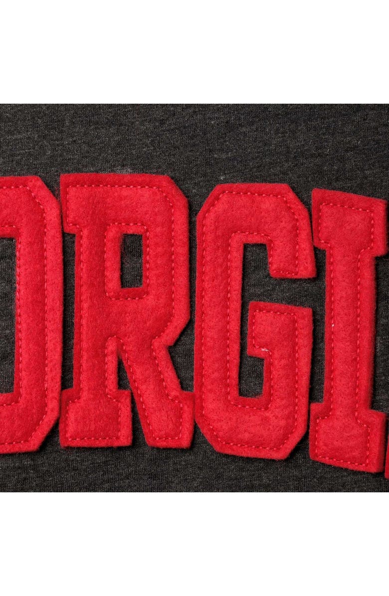 PRESSBOX Women's Pressbox Black Georgia Bulldogs Two-Hit Canyon Long Sleeve T-Shirt, Alternate, color, Black