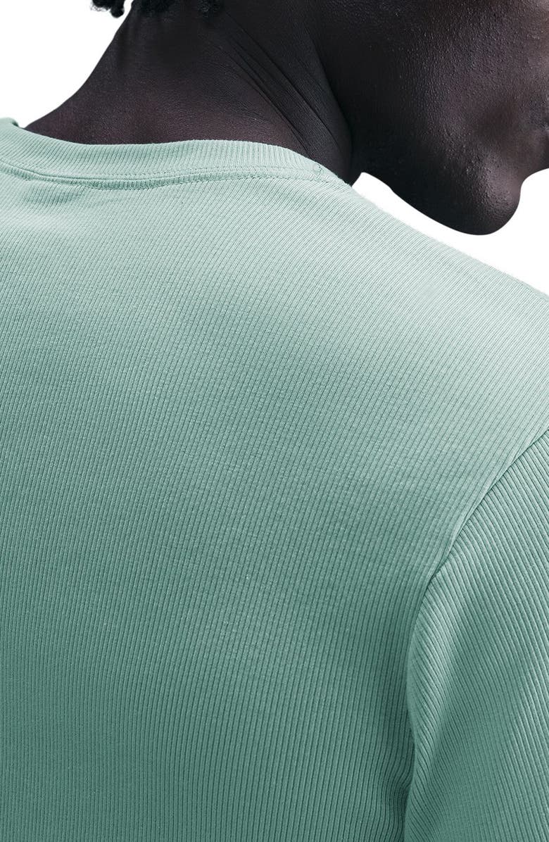 Nike Rib Short Sleeve T-Shirt, Main, color, Cannon