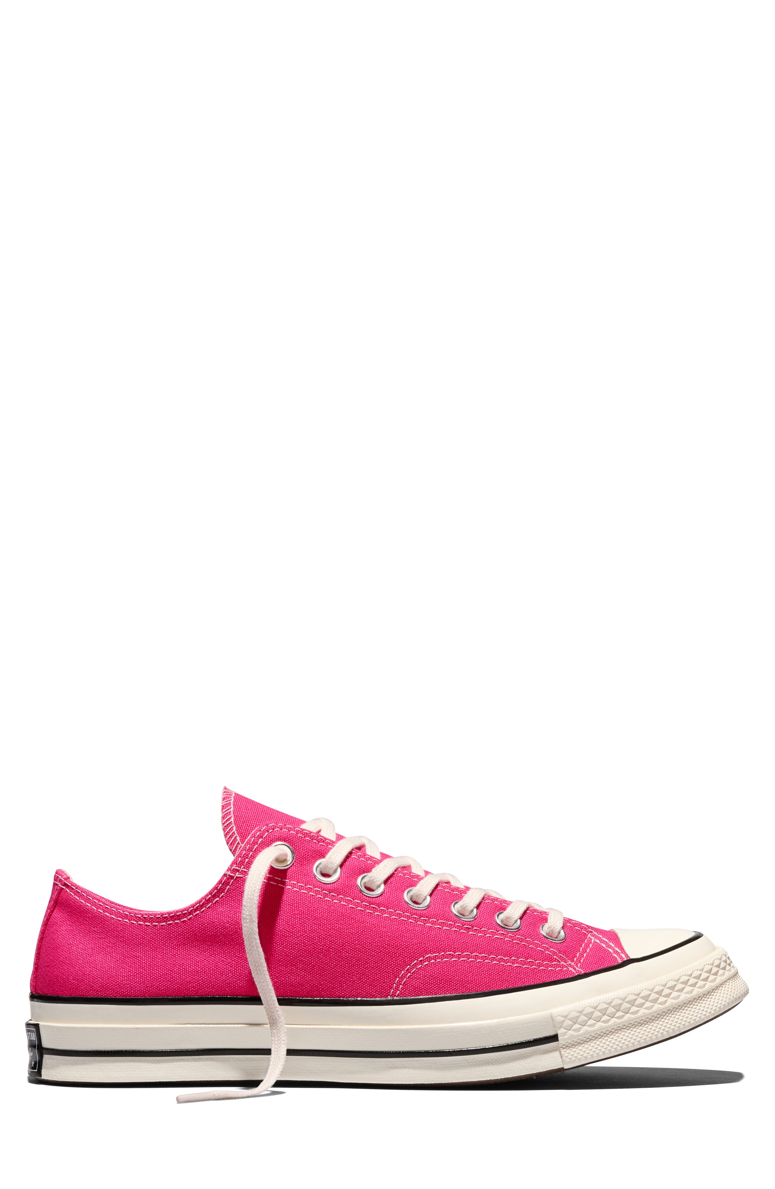 Chuck 70 Gender Inclusive Sneaker, Alternate, color, ROUGH RASPBERRY/ EGRET/ BLACK