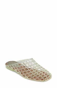 MIA Sophie Clear Woven Mule