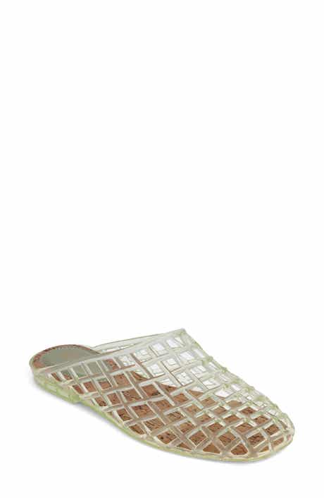 MIA Sophie Clear Woven Mule