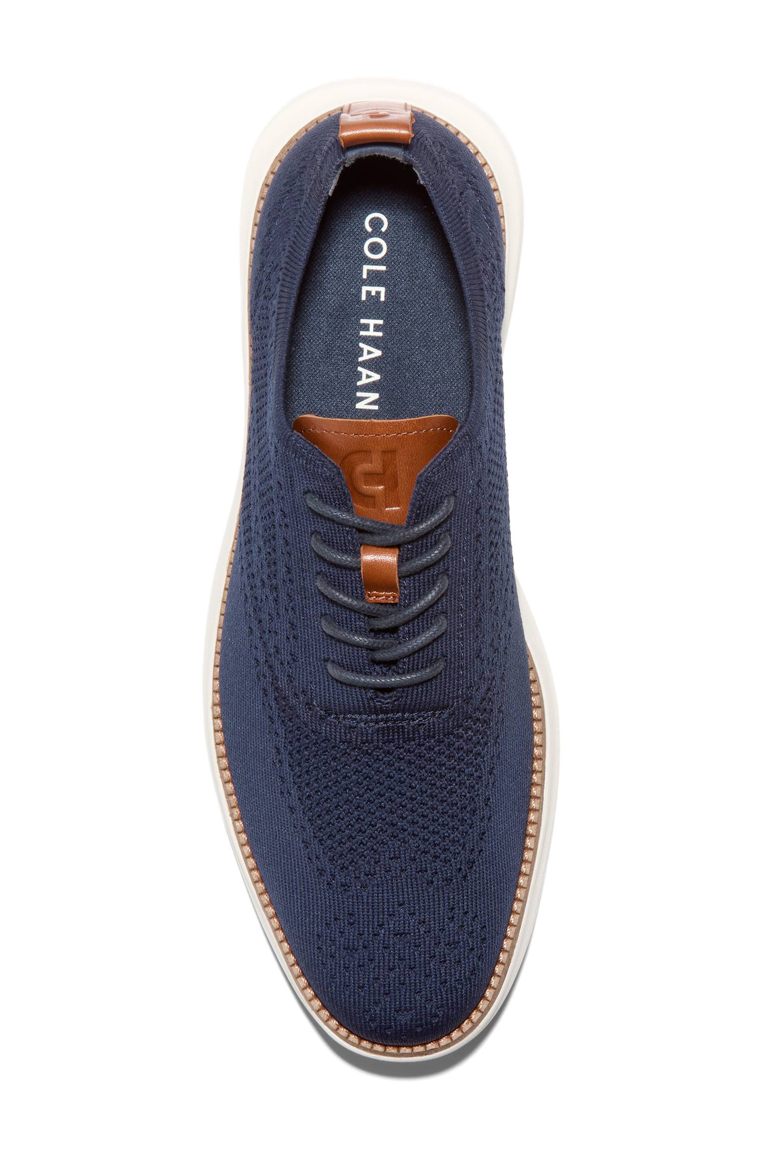 Grand Shadowlite Stitchlite Derby, Alternate, color, NAVY BLAZER / BRITISH TAN