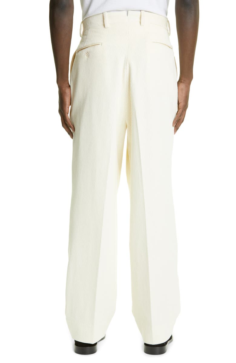 CONNOR MCKNIGHT Pleated Corduroy Trousers, Alternate, color, 