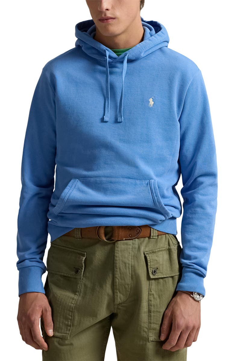 Polo Ralph Lauren Cotton French Terry Pullover Hoodie, Main, color, 