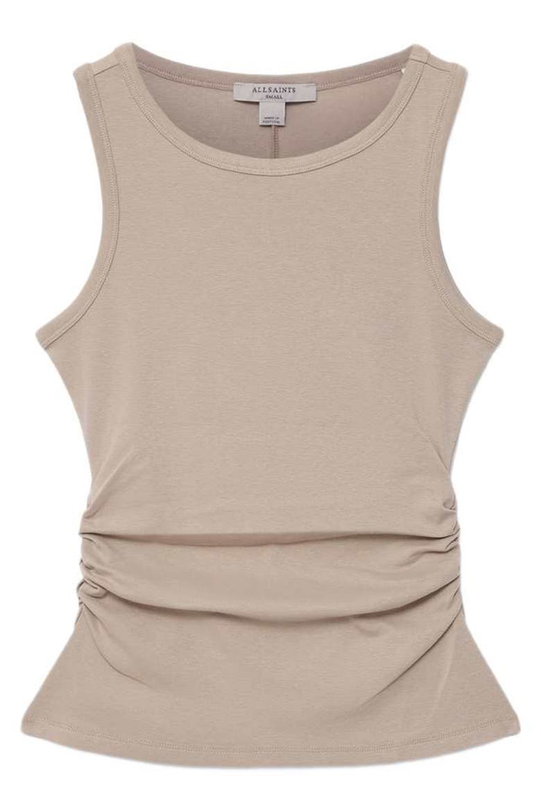 Katarina Stretch Cotton Tank, Alternate, color, SHALE GREY